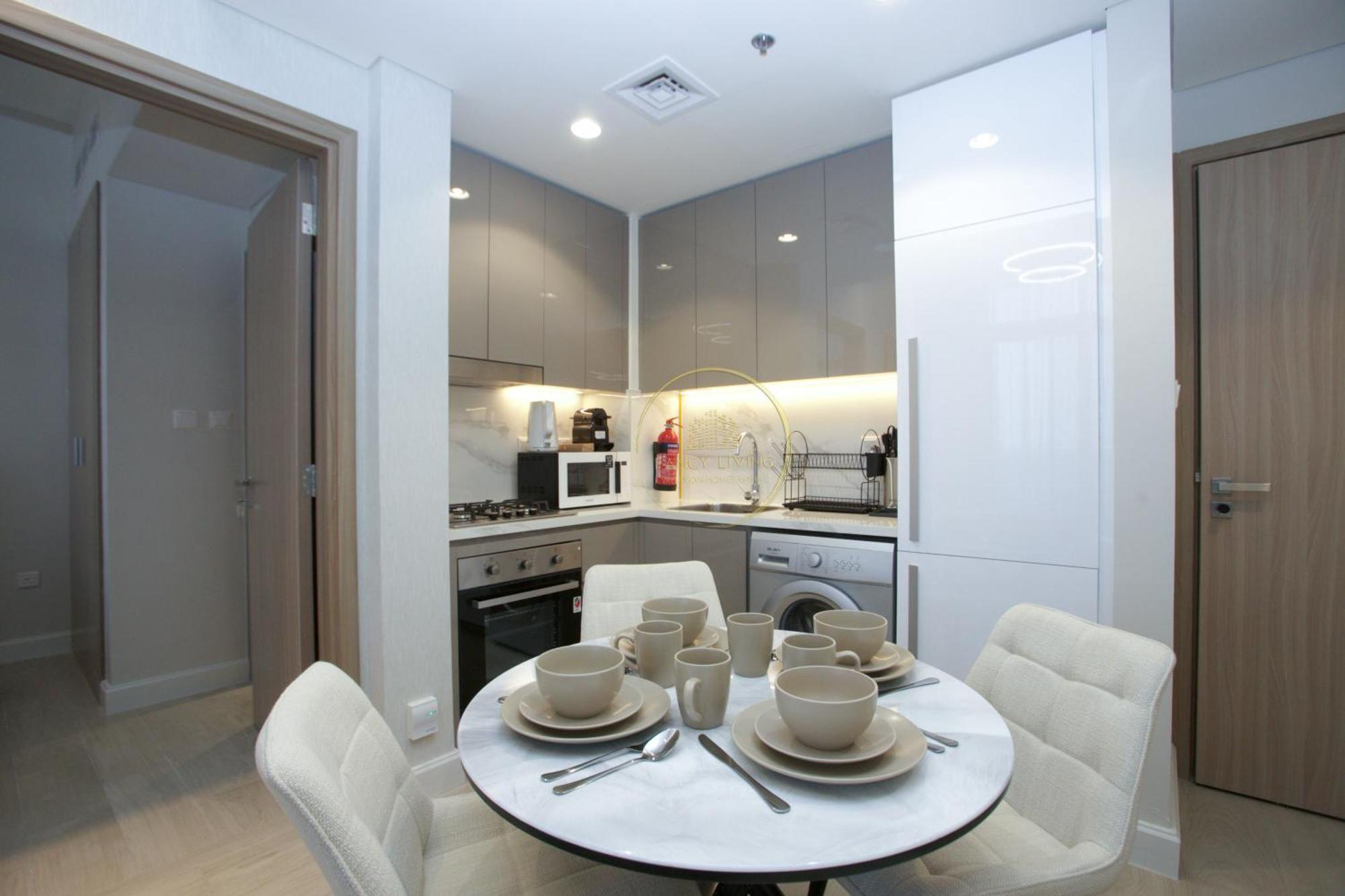 Standard 2Bhk Located In Azizi Riviera 46 Dubai Exterior foto